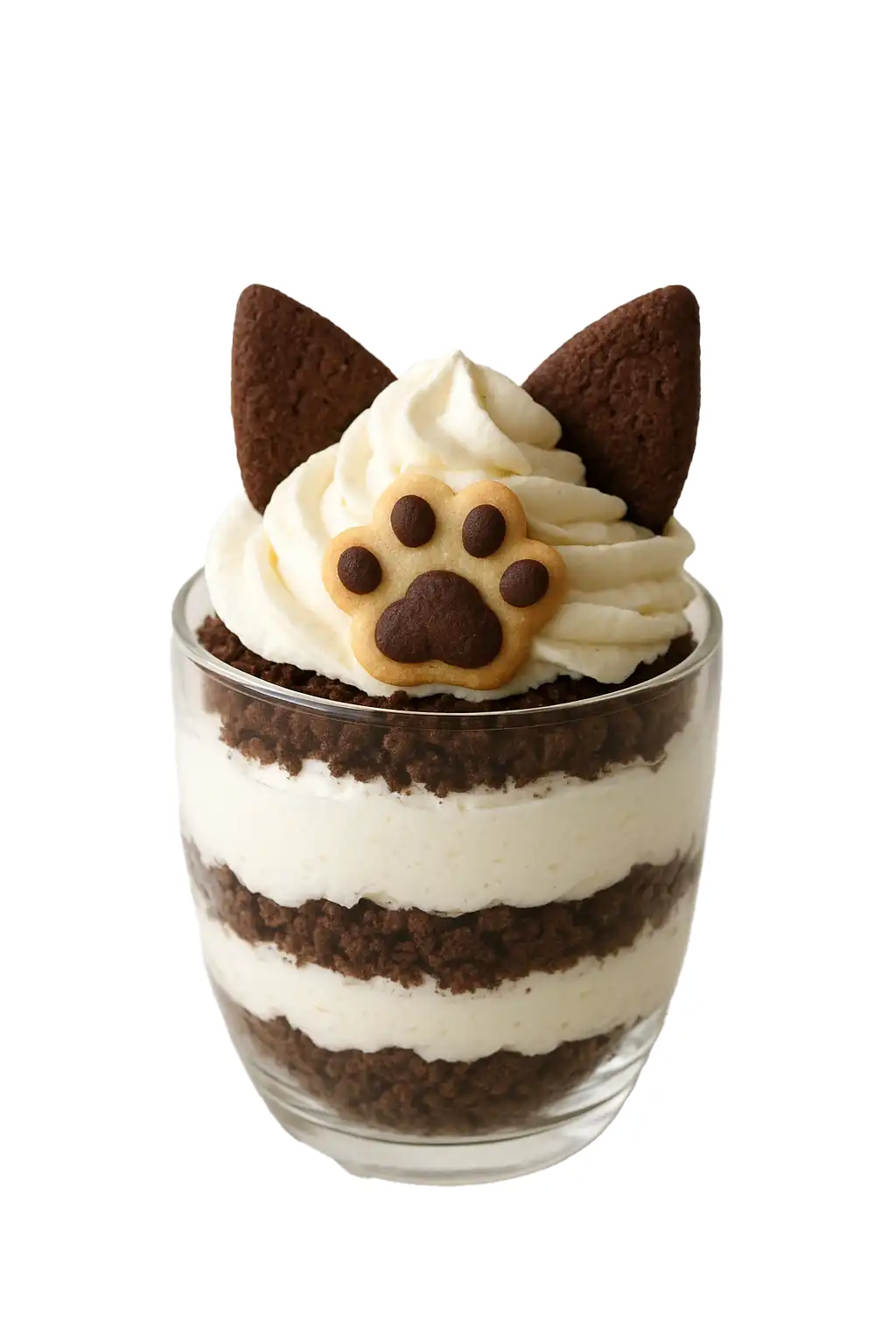 にゃんクッキークリームパフェ
